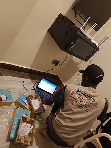 computer network front icon back